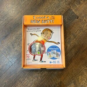 I Need a New Butt! The Game - Orange Kids Matching Game